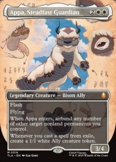 Appa, Steadfast Guardian Avatar- The Last Airbender Field Notes Art
